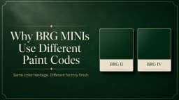 Why British Racing Green MINIs Have Different Paint Codes
